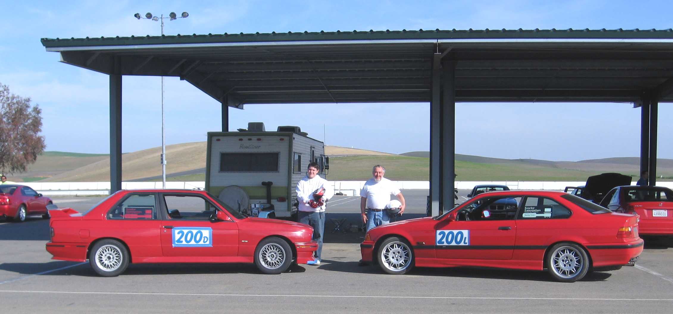 Daryl and Ladd at Thunder Hill 20 Feb 2008