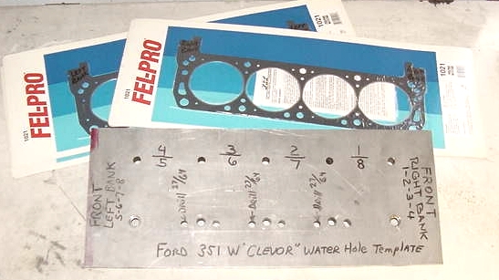 Ford Clevor Head plates