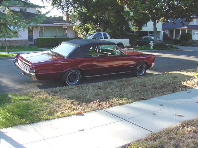 GTO in front of house